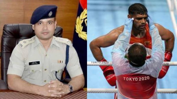 सात टांके लगने के बावजूद रिंग में उतरे सतीश कुमार