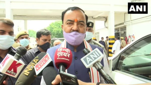 Deputy CM KP Maurya comments on sp MP Shafiqur Rahman Barq for supporting taliban Deputy CM KP Maurya comments on sp MP Shafiqur Rahman Barq for supporting taliban