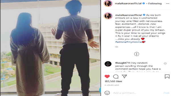 अरहान मलाइका और अरबाज़ खान का बेटा है