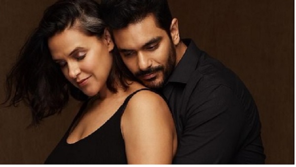 अंगद ने शेयर की रोमांटिक तस्वीर