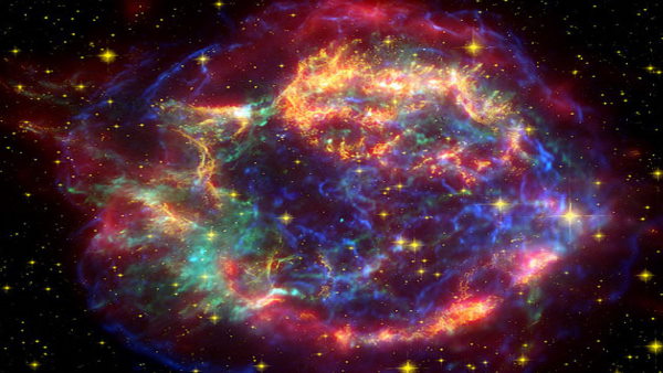  मरने वाला तारा हमारे सौर मंडल से लगभग 11,000 प्रकाश वर्ष दूर 