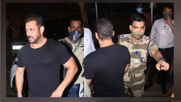 सीआरपीएफ अधिकारी ने जानें क्‍यों सलमान खान को रोका ? 