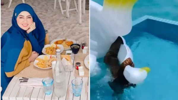 सना ने वीडियो शेयर करते हुए बताया कि वो क्यों गिरी सना ने वीडियो शेयर करते हुए बताया कि वो क्यों गिरी