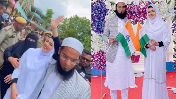 सना खान ने चीफ गेस्‍ट बनकर स्‍कूल में फहराया तिरंगा