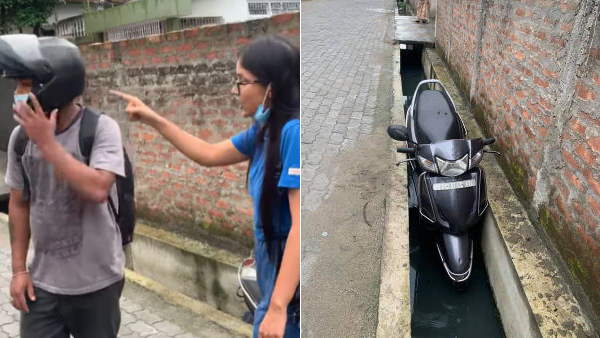 व्यस्त सड़क पर हुआ ये सब