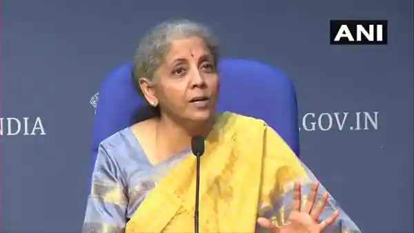 Finance Minister Nirmala Sitharaman Finance Minister Nirmala Sitharaman