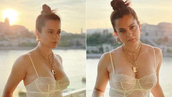 कंगना ने कैप्शन में लिखा है गालिब का शेर