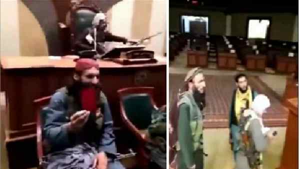 अफगानिस्तान की संसद पर तालिबान का कब्जा