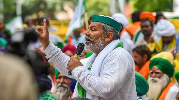 राकेश टिकैत ने दी है भाजपा को चुनौती