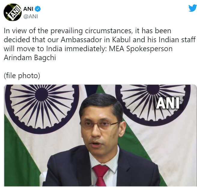 Afghanistan Row: अफगानिस्तान में भारतीय नागरिक सुरक्षित लेकिन भारतीय राजदूत तुरंत लौटेंगे देश