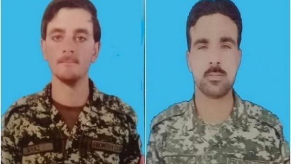 दो पाकिस्तानी सैनिकों की हत्या