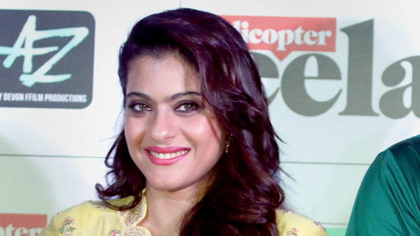 काजोल मास्क लगाकर लोगों से मिलने आईं 