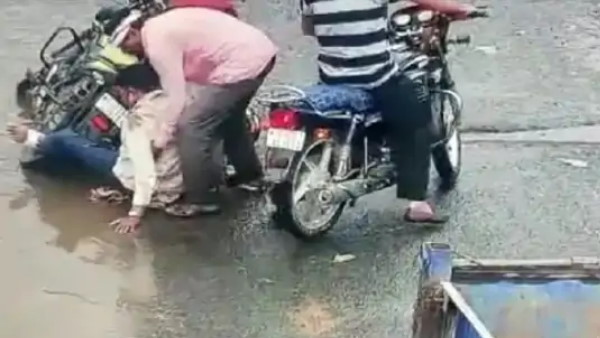 हेलमेट की वजह से बच गई जान