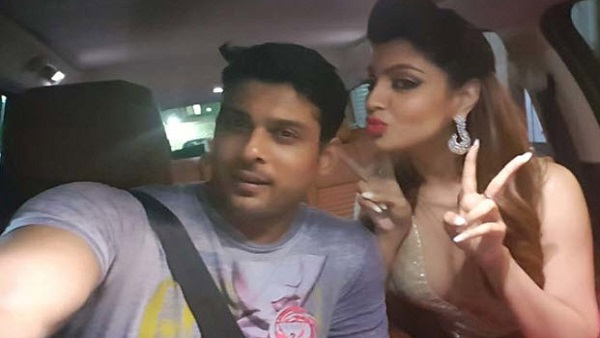 आकांक्षा पुरी के साथ भी जुड़ा था सिद्धार्थ का नाम