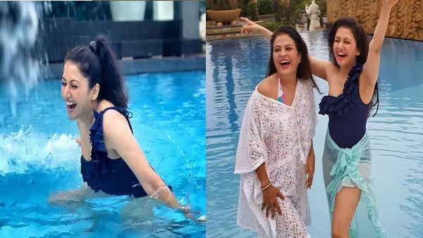 कंगना रनौत के साथ थलाइवी फिल्म में नजर आई भाग्यश्री कंगना रनौत के साथ थलाइवी फिल्म में नजर आई भाग्यश्री