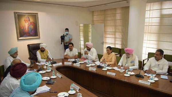 CM चन्नी की अध्यक्षता में हुई बैठक