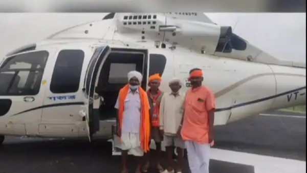 सड़क मार्ग से गए सीएम
