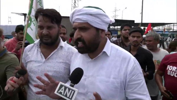 bharat band news: Ghazipur border farmers ask Delhi Congress chief to leave their protest site