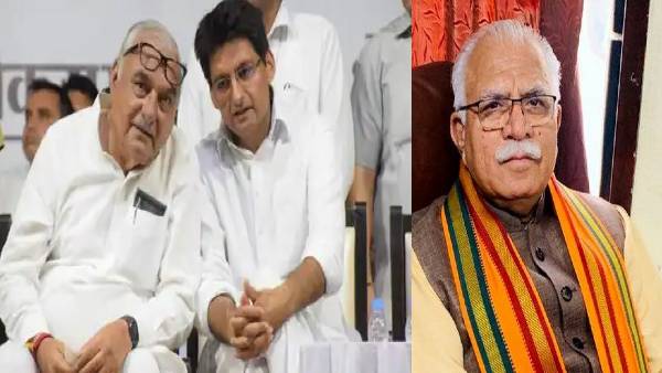 Cm khattar and hooda Cm khattar and hooda