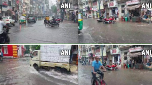 गुजरात के कई जिलों में भारी बारिश हुई है