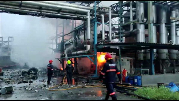  fire & explosion at Jakharia Fabric Ltd in Boisar, Maharashtra, Many people injured 