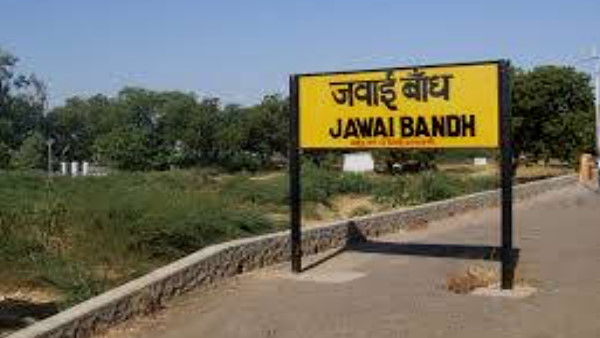 एक बारिश में भरा जवाई बांध एक बारिश में भरा जवाई बांध