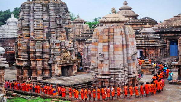 मंदिर के 4 अनुभाग