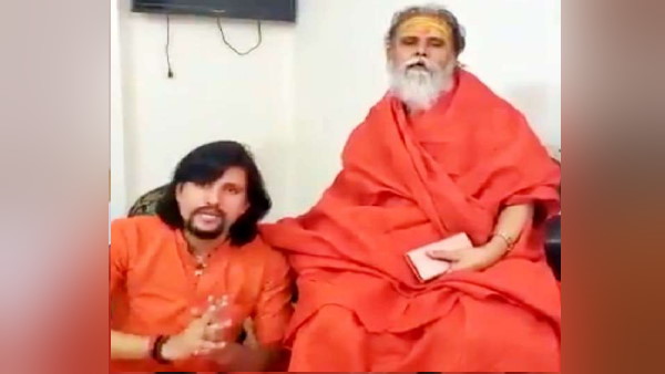 'लड़की के साथ फोटो जोड़कर बदनाम करेगा आनंद गिरि'