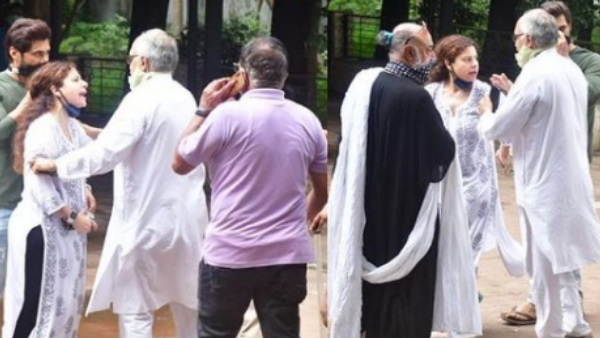 पुलिसवाले से भिड़ीं संभावना सेठ