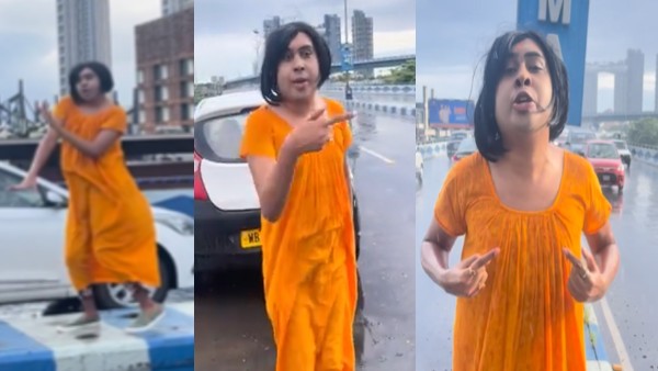 फ्लाइओवर पर डांस वीडियो पड़ा भारी फ्लाइओवर पर डांस वीडियो पड़ा भारी