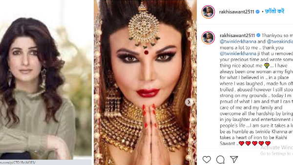 राखी बहुत कुछ कर रही हैं