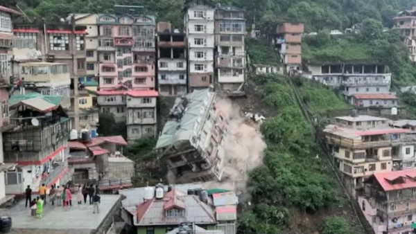 पहले ही खाली करवा ली गई थी आसपास की बिल्डिंग्स