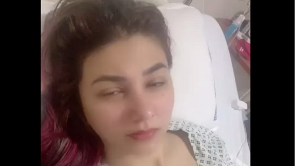 जसलीन मथारू अस्पताल में भर्ती