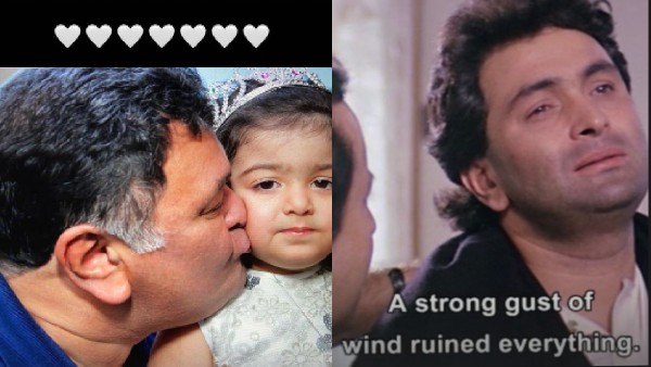 श्रृषि कपूर की बेटी ने शेयर की ये फोटो 