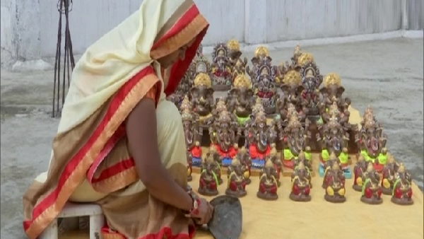 idols of Lord Ganesha idols of Lord Ganesha