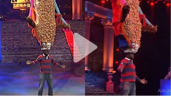 टोपी पर अंडे चिपकाने में लगे पूरे तीन दिन