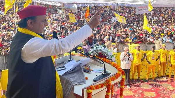 अखिलेश ने कहा- भाजपा का सत्ता तक जाने का दरवाजा राजभर ने किया बंद