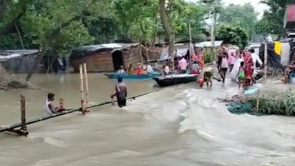 बड़े पैमाने पर बाढ़ की आशंका