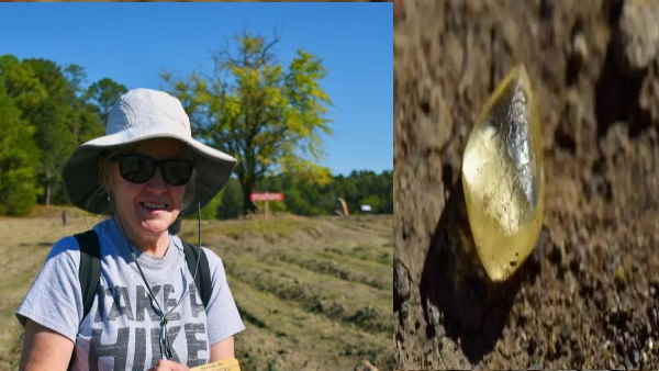 चमकदार पत्थर मिलते ही चेक करवाने डिस्कवरी सेंटर पहुंचे चमकदार पत्थर मिलते ही चेक करवाने डिस्कवरी सेंटर पहुंचे