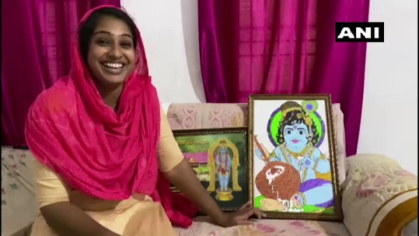 हाल ही जसना ने एक मंदिर में कृष्ण जी की मूर्ति का किया अनावरण