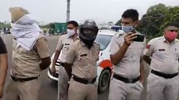 10 बजे से ही तैनात थी पुलिस फोर्स