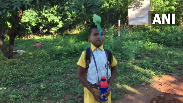 हर दिन स्कूल जाते वक्त रास्ते में करता है मस्ती 