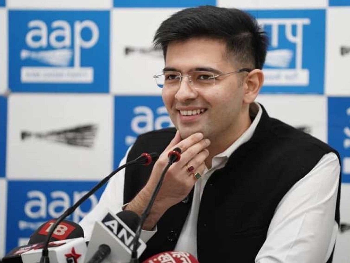 Delhi AAP leader raghav chadha target on Punjab New CM charanjit channi Delhi AAP leader raghav chadha target on Punjab New CM charanjit channi