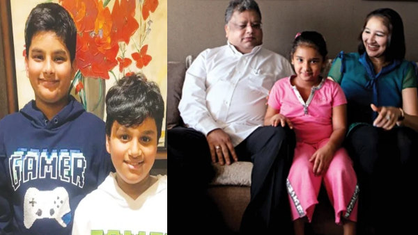 राकेश झुनझुनवाला का परिवार