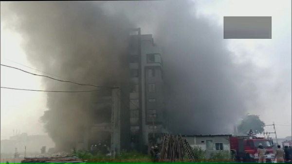 Fire in Surat