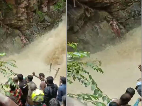 Anaivari Waterfalls in Tamil Nadu
