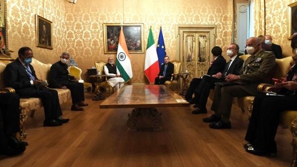 इटली के राष्ट्राध्यक्ष से मुलाकात इटली के राष्ट्राध्यक्ष से मुलाकात