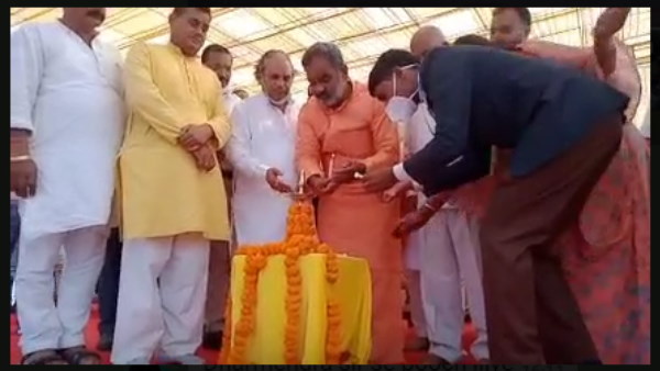 Jaspur Employment fair: Farmers unions protest against Uttarakhand Chief Minister Pushkar Singh Dhami