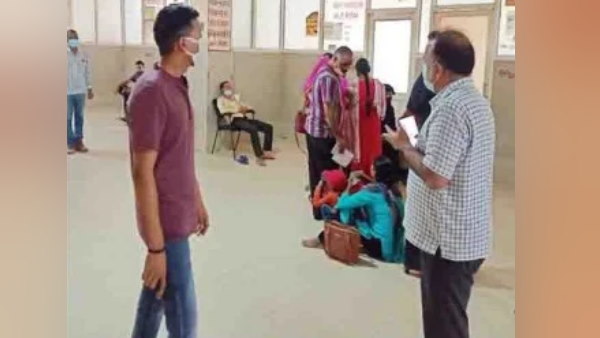 डीएम ने अकेले किया पूरे अस्पताल का निरीक्षण