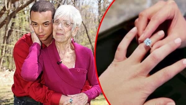 पोते की उम्र के लड़के से की शादी